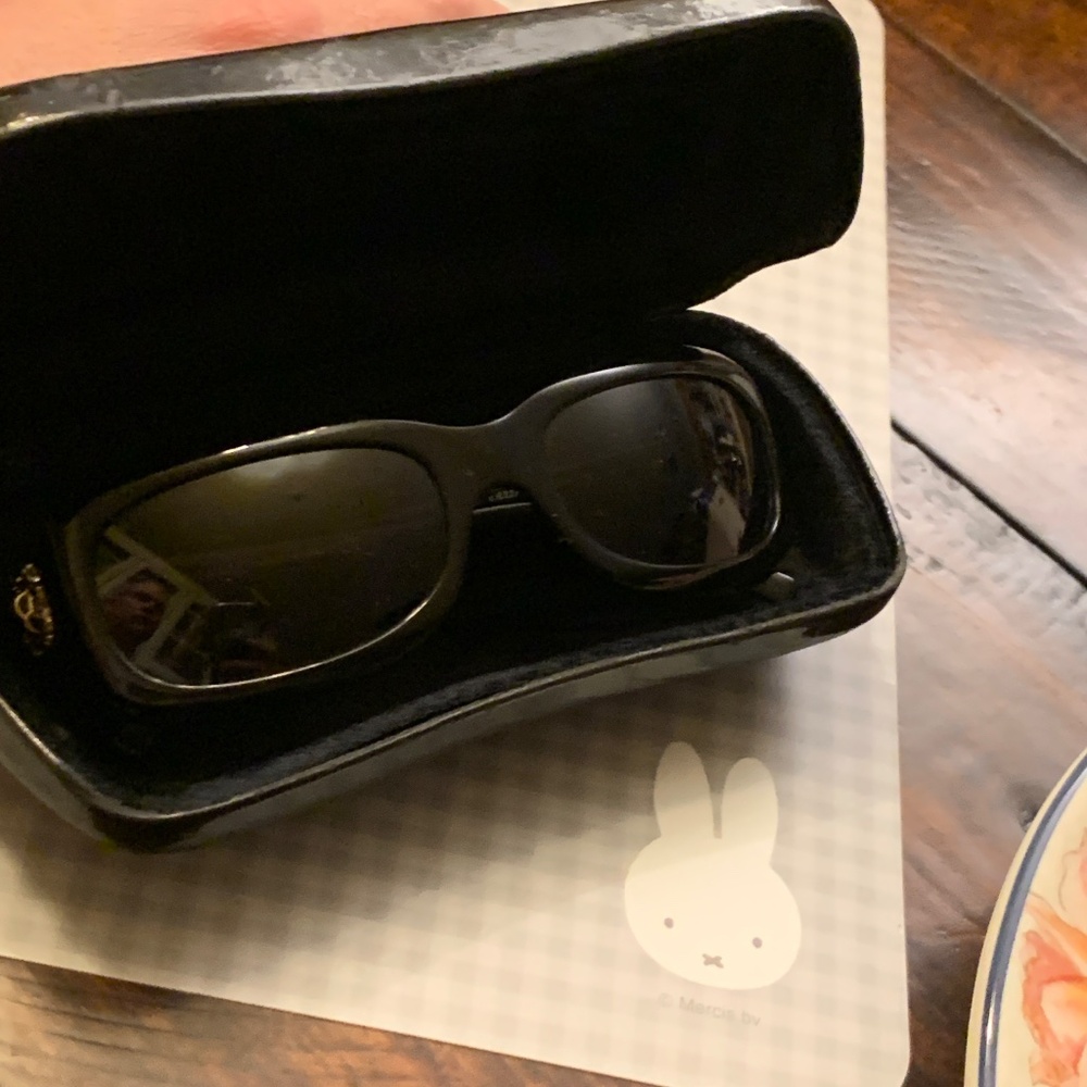 Vintage Authentic Iconic Jeweled Chanel Camellia Sunglasses